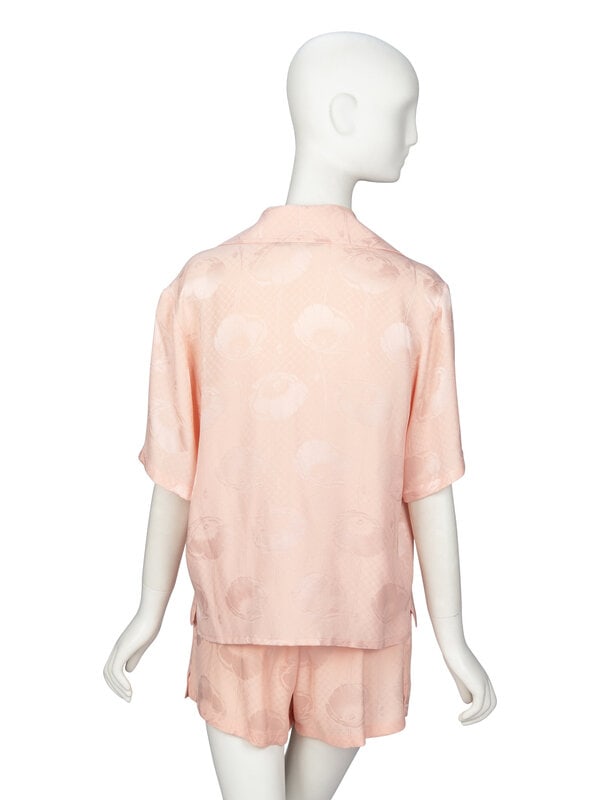 GUCCI, SILK ROBE & LOUNGE SHORT SET - 4