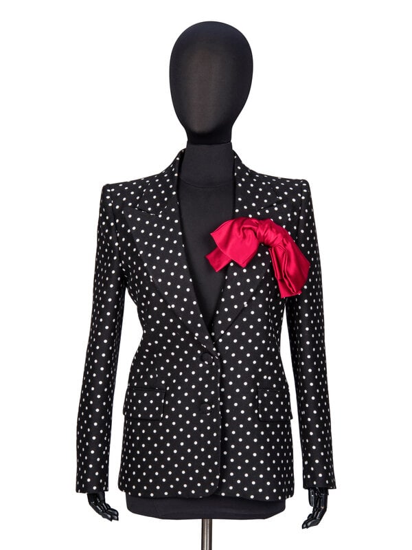 VALENTINO, POLKA DOT TAILORED JACKET, 2025 (1 of 4)