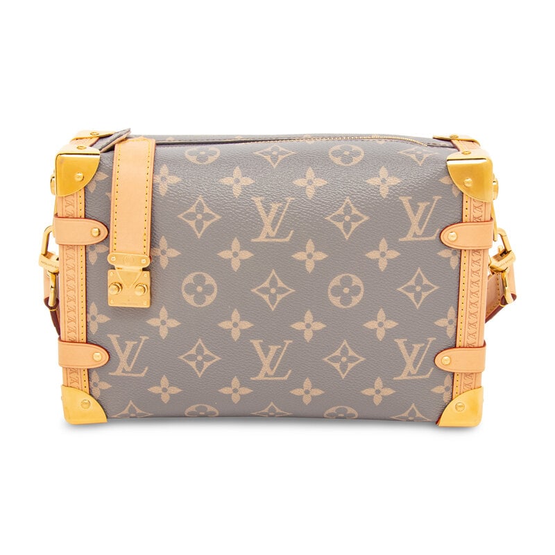 LOUIS VUITTON, MONOGRAM SIDE TRUNK MM BAG - 4
