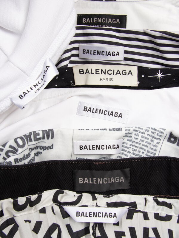 BALENCIAGA, SIX TOPS & TWO SKIRTS - 3