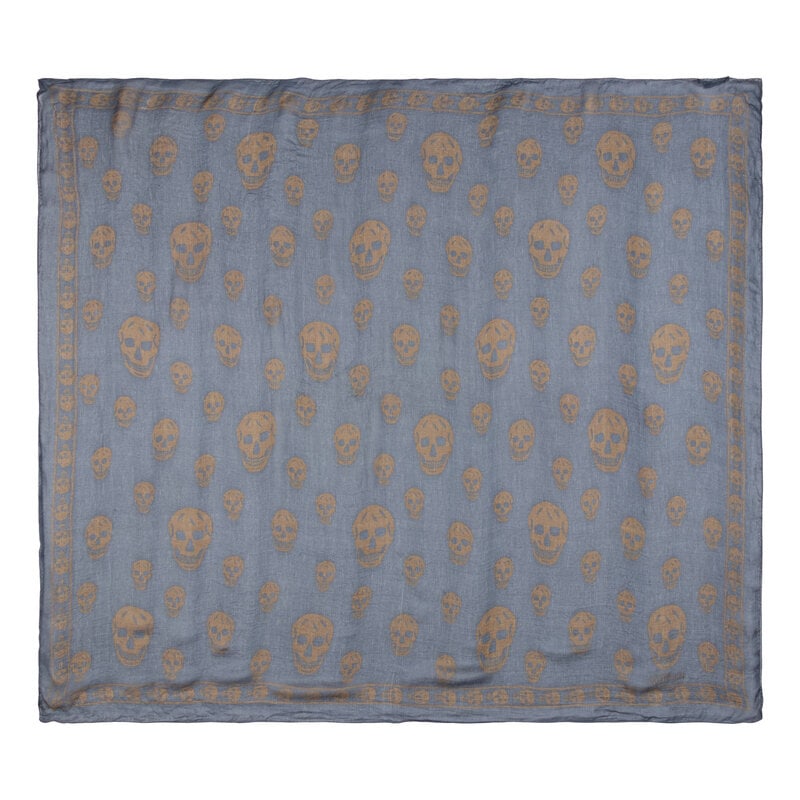 ALEXANDER MCQUEEN, FOUR SKULL SCARVES - 2