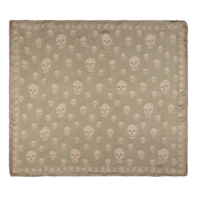 ALEXANDER MCQUEEN, FOUR SKULL SCARVES - 4