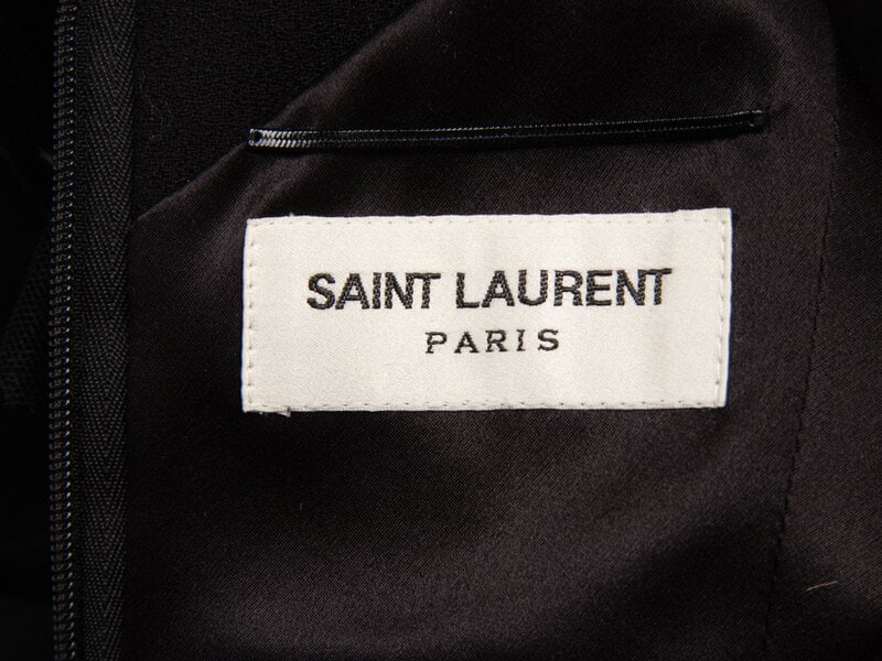 SAINT LAURENT, TULLE RUFFLE MINIDRESS, 2016 - 4