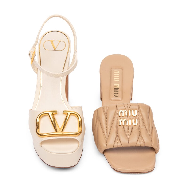 TWO PAIRS OF DESIGNER SHOES - 2