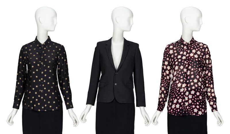 SAINT LAURENT, BLAZER & TWO BLOUSES (1 of 3)