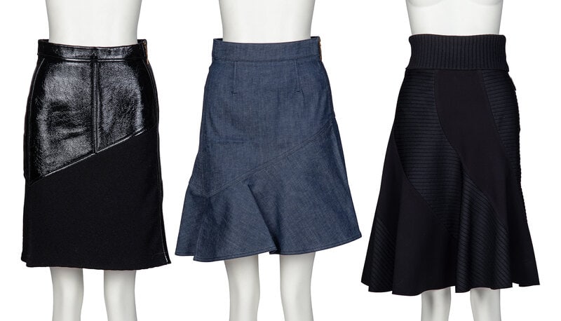 LOUIS VUITTON, THREE SKIRTS (1 of 3)