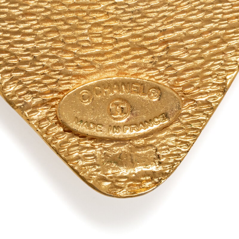 CHANEL, DIAMOND-SHAPED CHARM NECKLACE - 3