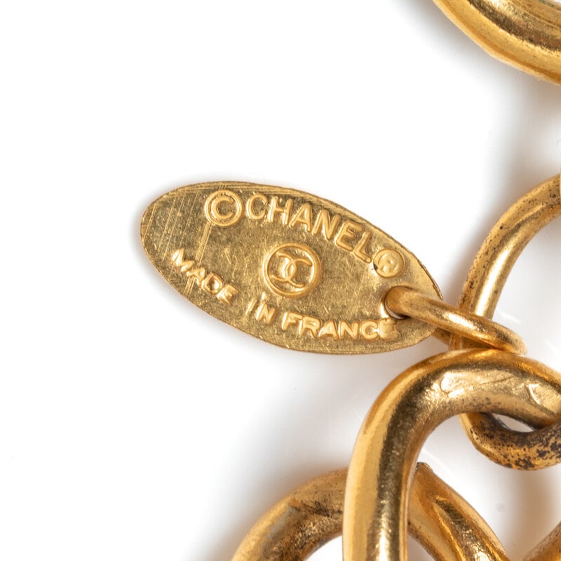 CHANEL, DIAMOND-SHAPED CHARM NECKLACE - 4