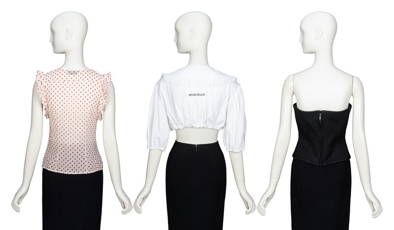 PRADA & MIU MIU, THREE TOPS - 6