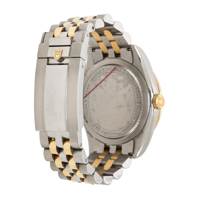 TUDOR, REF. 79653 'BLACK BAY' STAINLESS STEEL AND YELLOW GOLD WATCH WITH DIAMOND BEZEL AND INDICES - 2