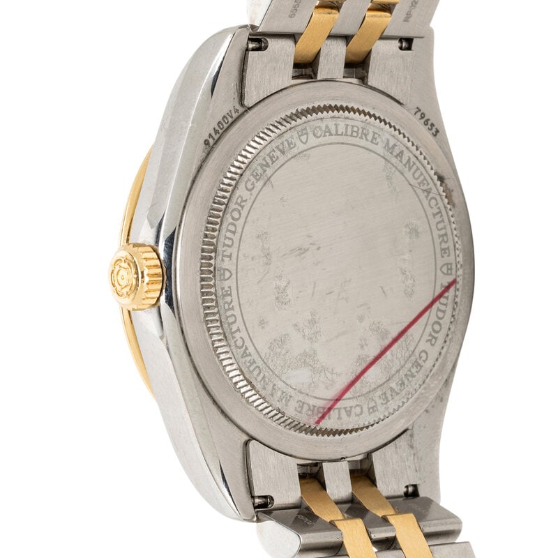 TUDOR, REF. 79653 'BLACK BAY' STAINLESS STEEL AND YELLOW GOLD WATCH WITH DIAMOND BEZEL AND INDICES - 3