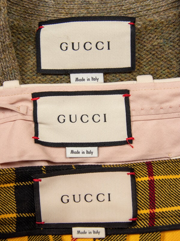 GUCCI, SWEATER VEST & TWO BOTTOMS - 4