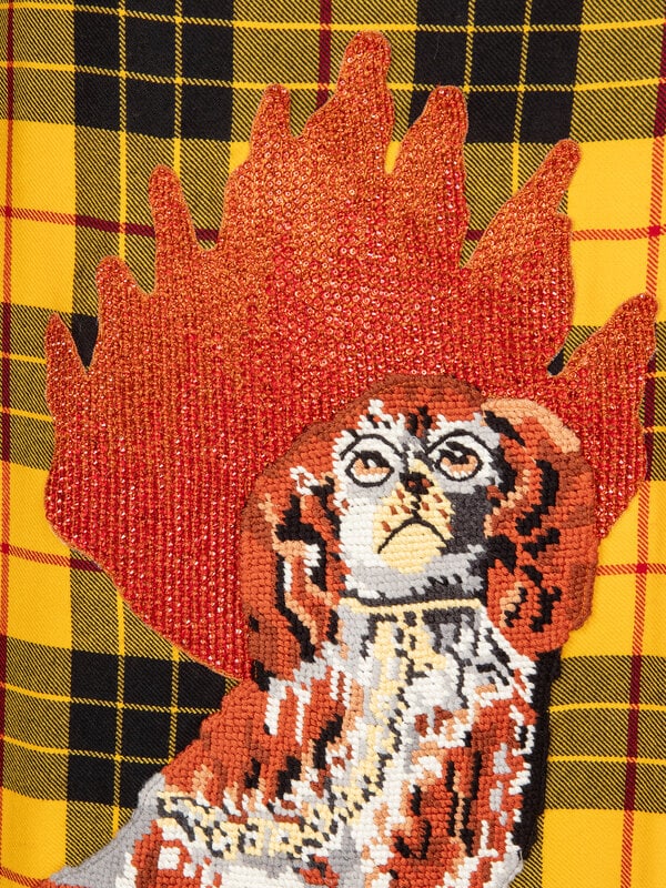 GUCCI, SWEATER VEST & TWO BOTTOMS - 5