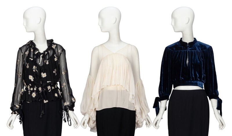 CHLOÉ, THREE BLOUSES (1 of 3)
