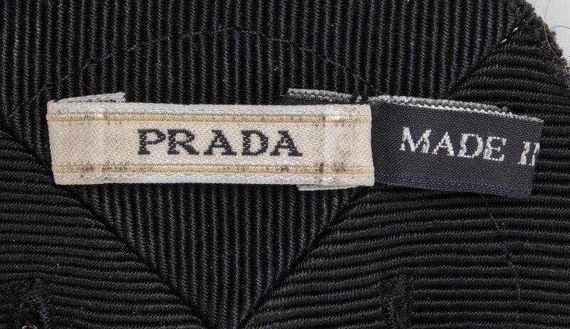 PRADA & MIU MIU, THREE BROOCHES & TWO PAIRS OF EAR CLIPS - 5