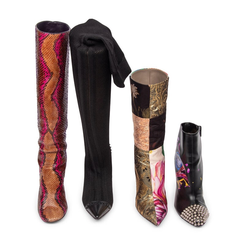 FOUR PAIRS OF DESIGNER BOOTS - 2