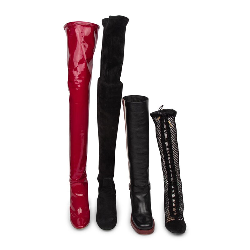 FOUR PAIRS OF DESIGNER BOOTS - 2