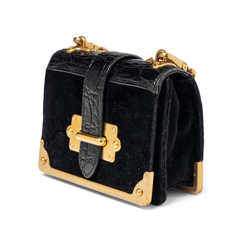 PRADA, MICRO CAHIER BAG - 2