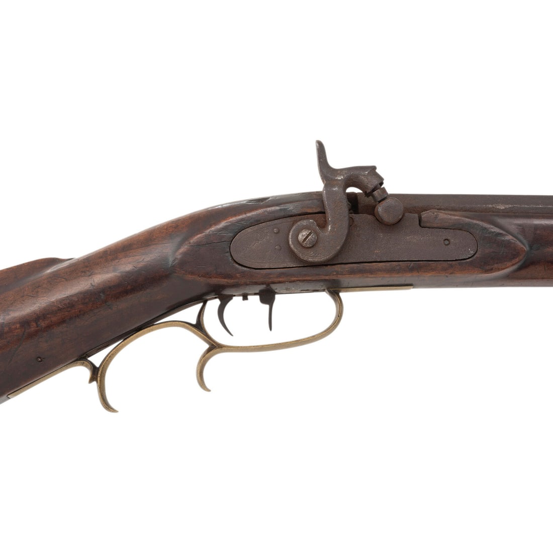 Unsigned Full Stock Percussion Rifle - 3