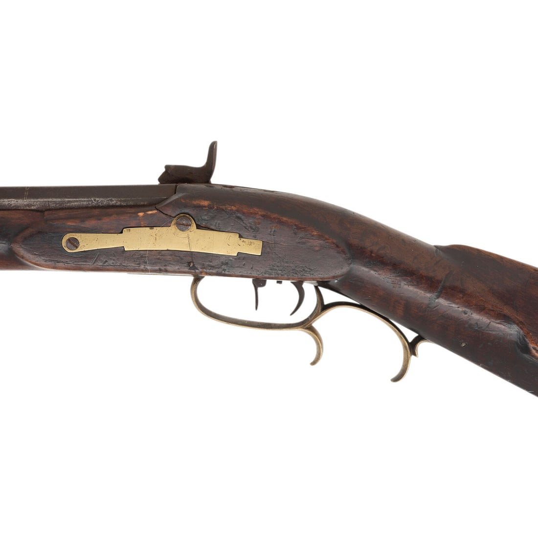 Unsigned Full Stock Percussion Rifle - 4