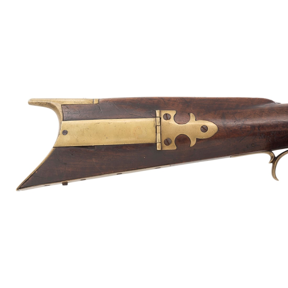 Unsigned Full Stock Percussion Rifle - 5