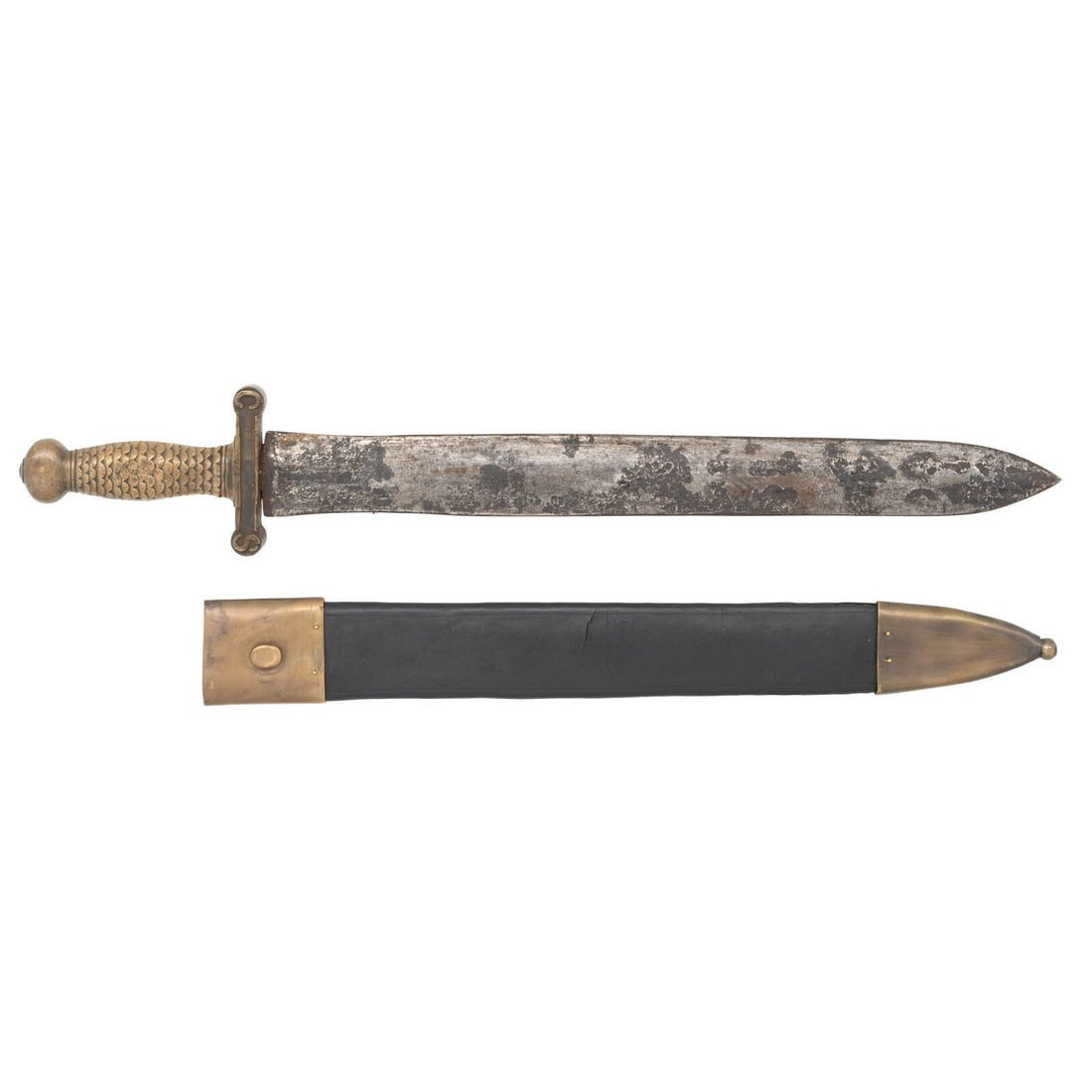 C&S in Quillons Marked Confederate Short Sword (1 of 6)