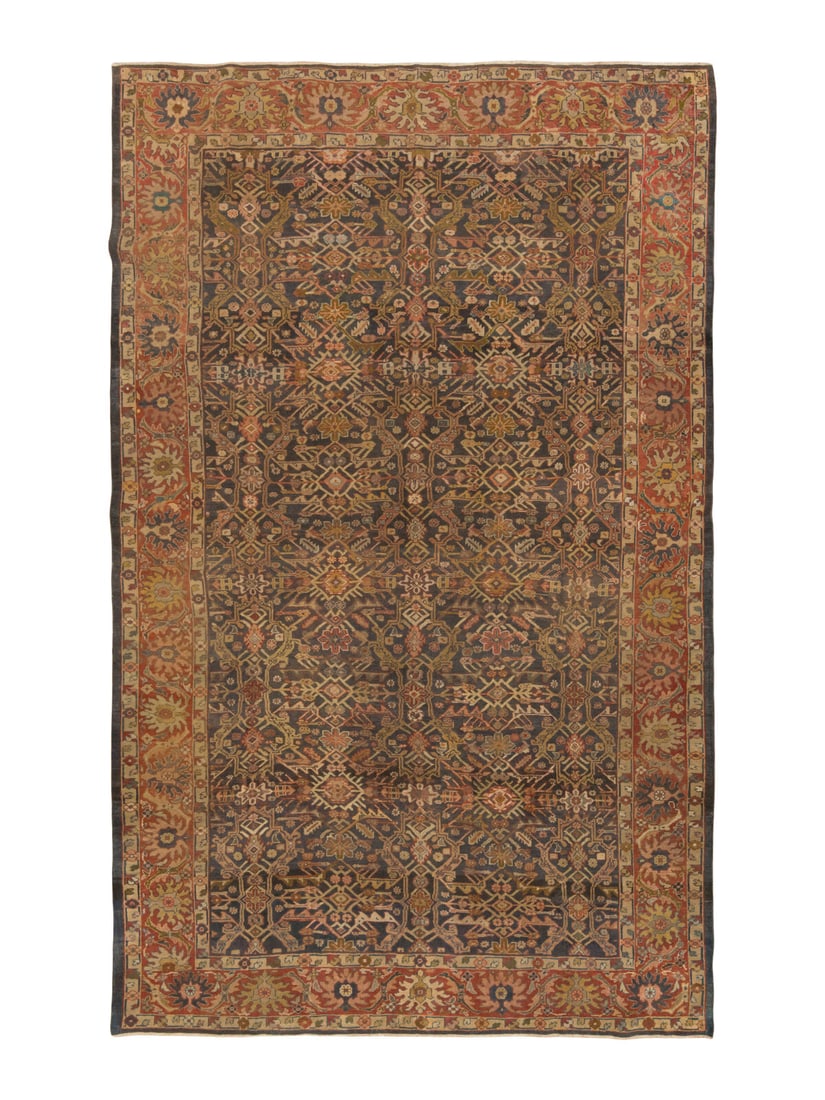 A Mahal Carpet: A Mahal Carpet Central Persia, Circa 1900 13 feet 8 inches x 9 feet 10 inches. Property from a Private Family Trust This lot is located in Chicago.