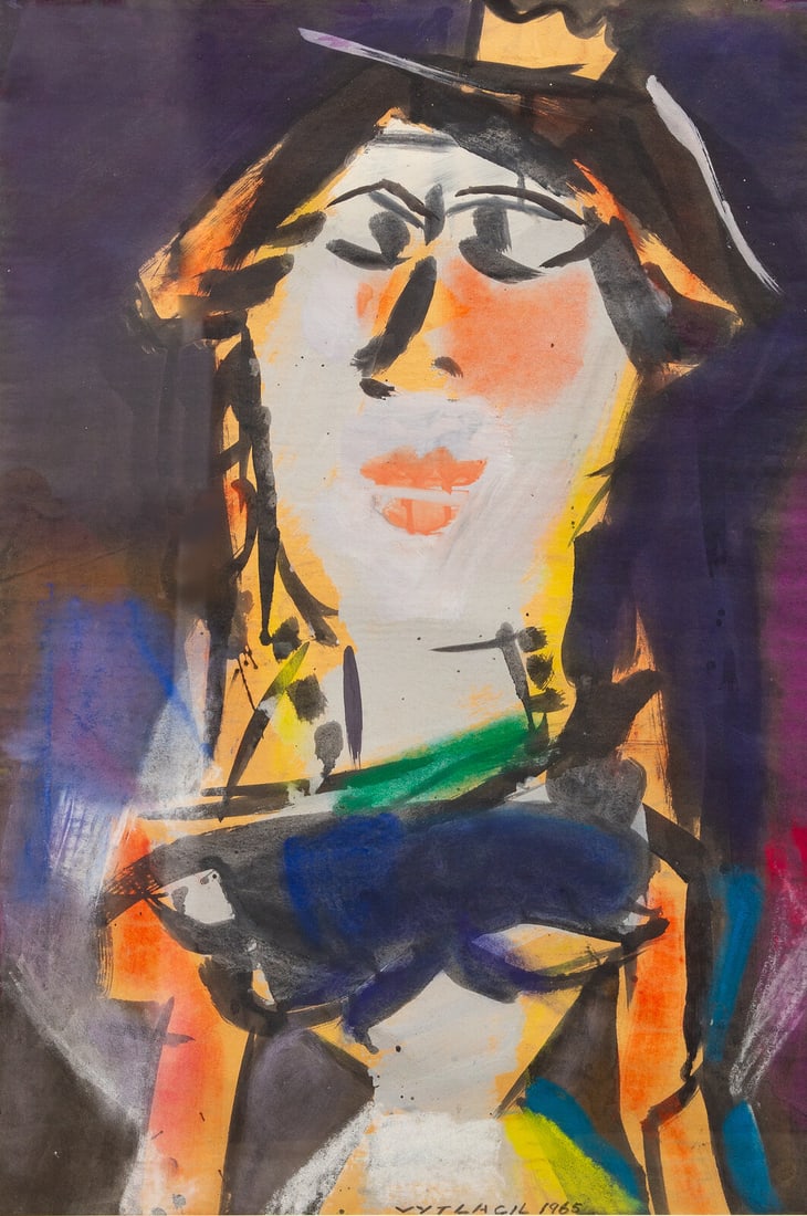 Vaclav Vytlacil (American, 1892-1984) Untitled, 1965 (1 of 4)