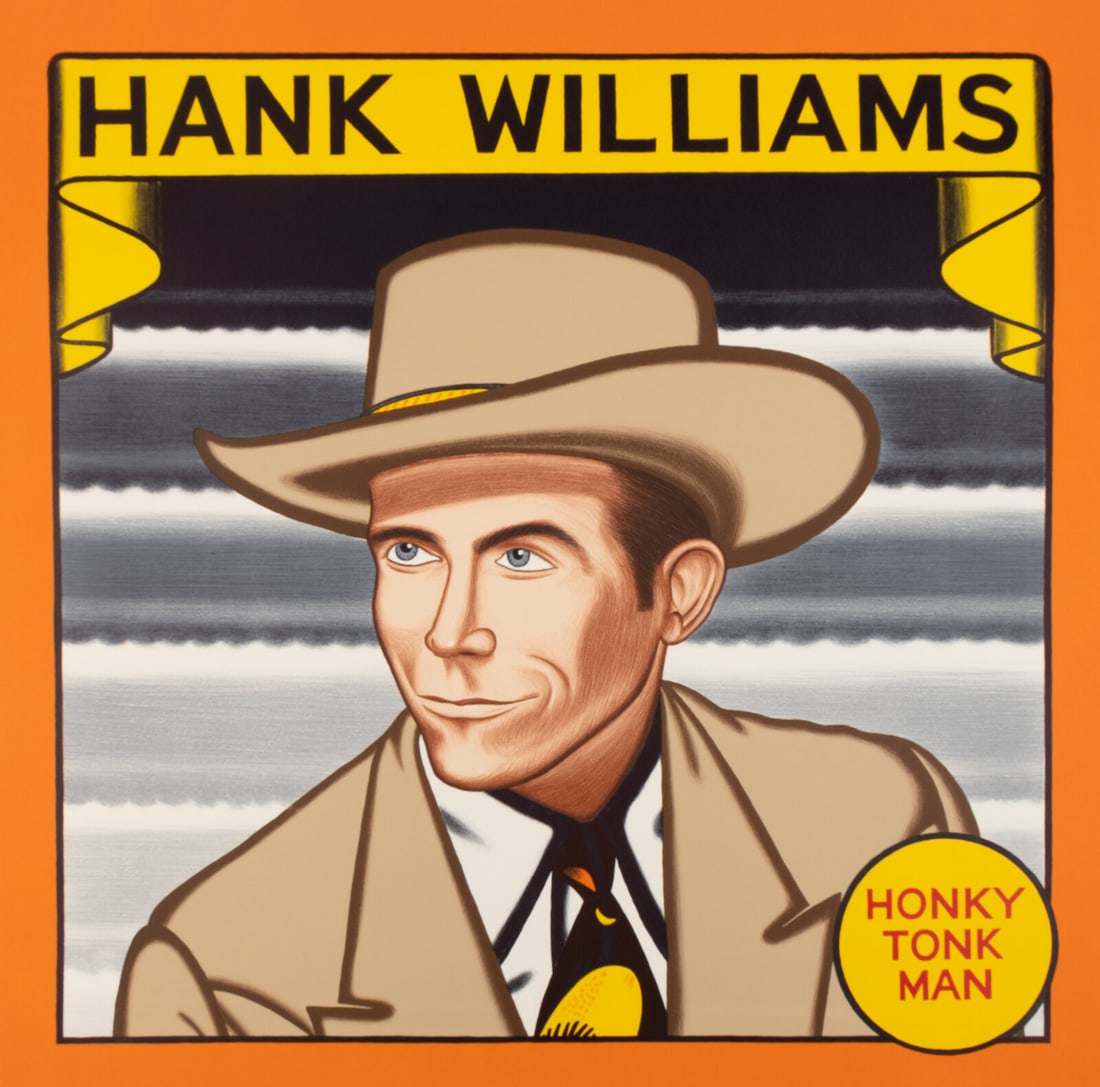 Roger Brown (American, 1941-1997) Hank Williams Honky Tonk Man, 1991 (1 of 2)