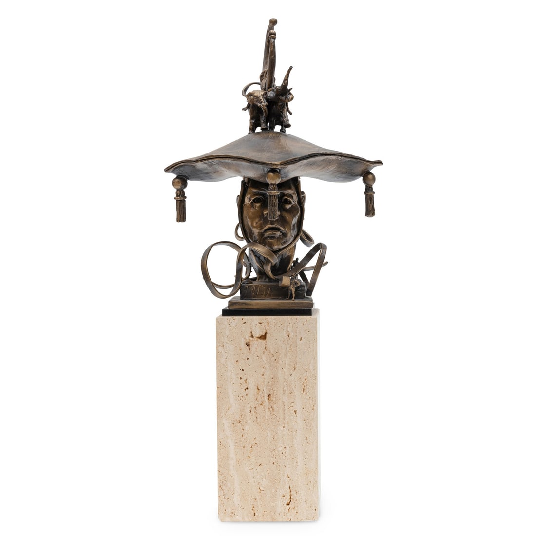 Ted Gall (American, b. 1941) Gift to the Elephant King (1 of 3)