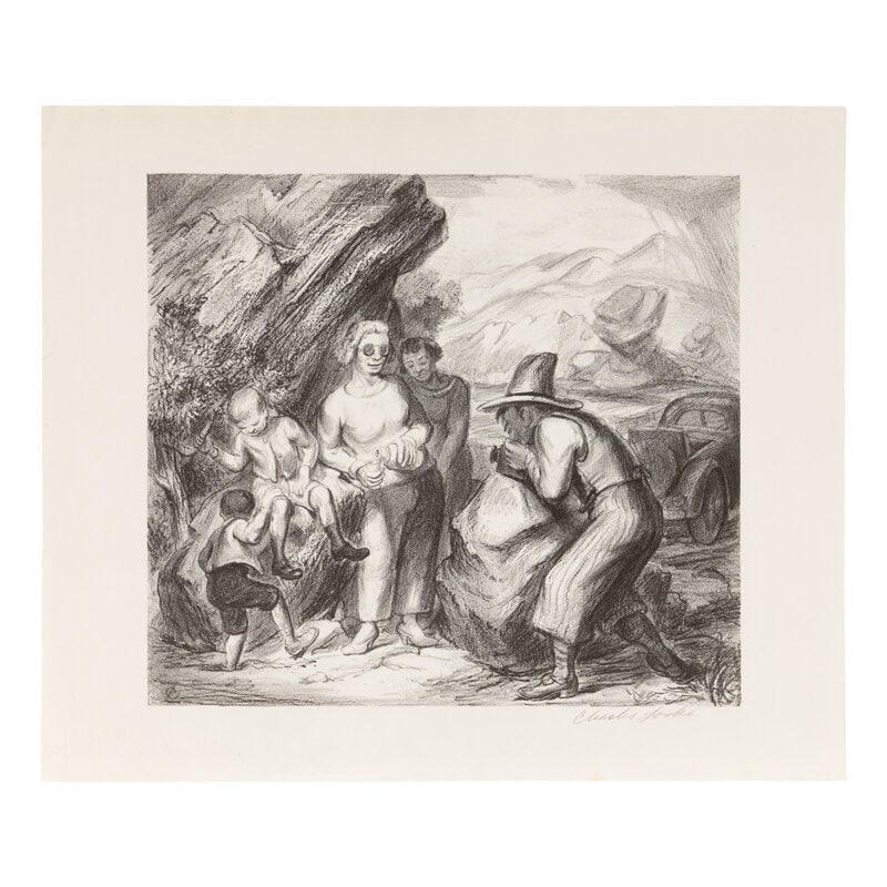 Charles Locke (American, 1899-1983) Four Lithographs - 2