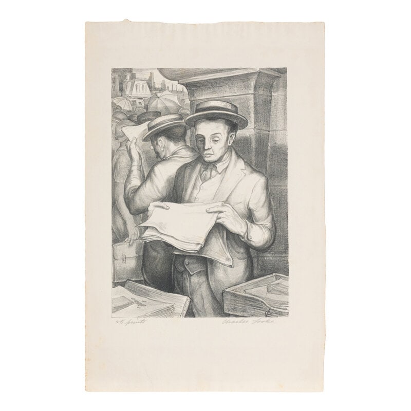 Charles Locke (American, 1899-1983) Four Lithographs - 3