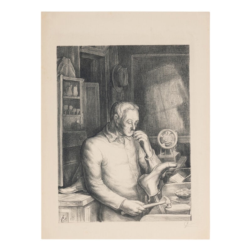 Charles Locke (American, 1899-1983) Four Lithographs - 5