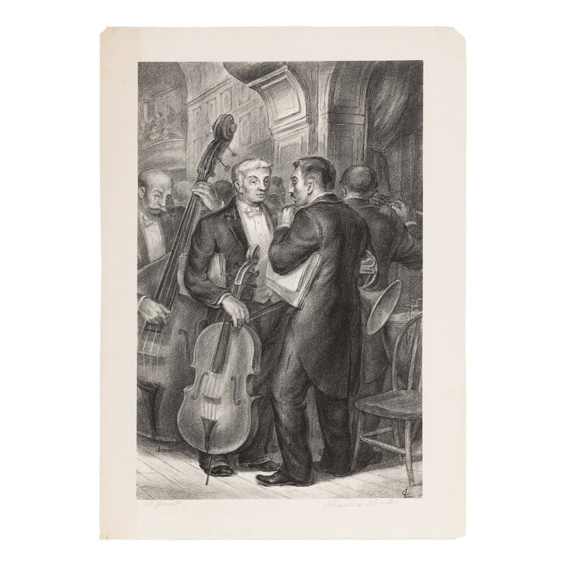 Charles Locke (American, 1899-1983) Eight Lithographs - 4