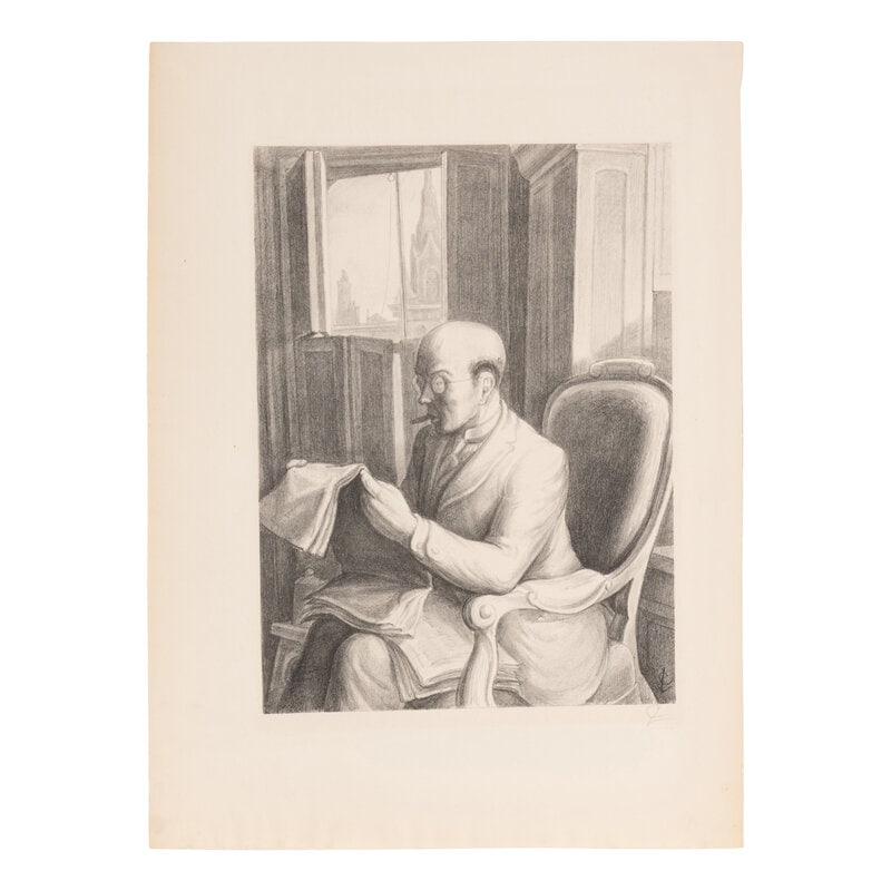 Charles Locke (American, 1899-1983) Eight Lithographs - 6