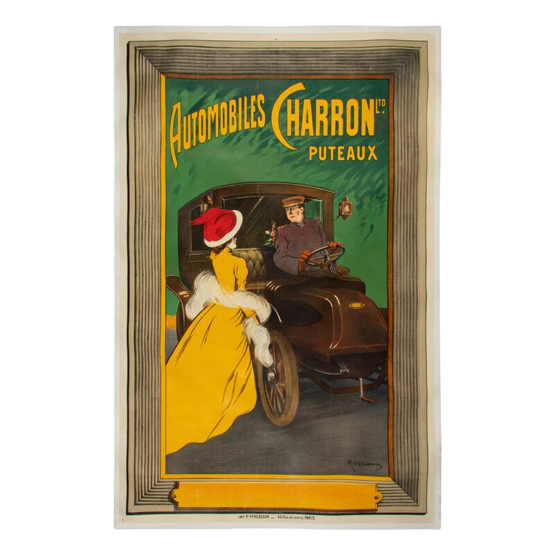 Leonetto Cappiello (Italian, 1875-1942) Automobiles Charron Poster (1 of 1)