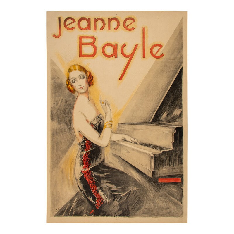 Georges Villa (French, 1883-1965) Jeanne Bayle Poster (1 of 1)