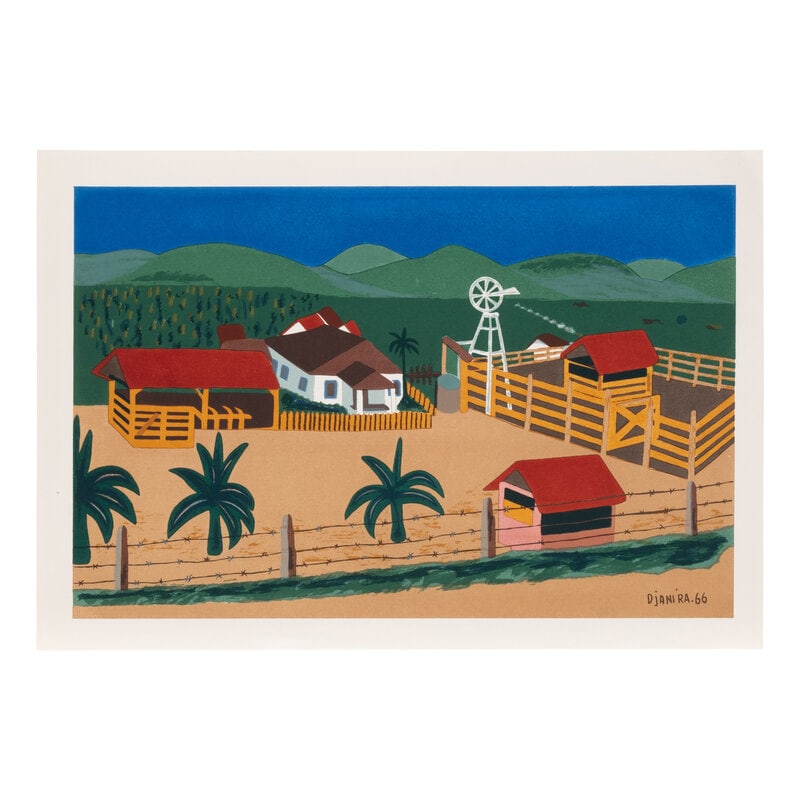 Djanira Pereira (Brazilian, 1914-1979) Djanira (complete portfolio of five screenprints, with text a - 4