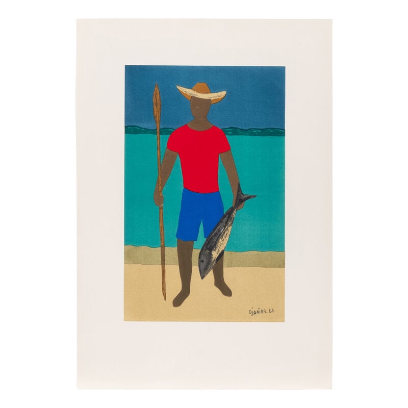 Djanira Pereira (Brazilian, 1914-1979) Djanira (complete portfolio of five screenprints, with text a - 6