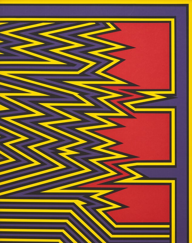 Nicholas Krushenick (American, 1929-1999) Rip Down, 1978 - 2