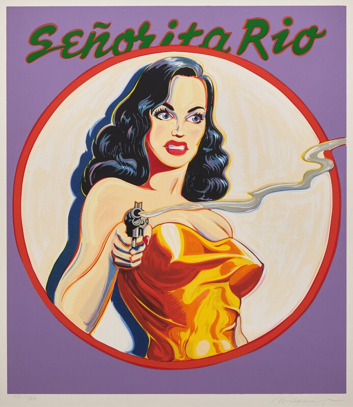 Mel Ramos (American, 1935-2018) Senorita Rio, 2000 - 2
