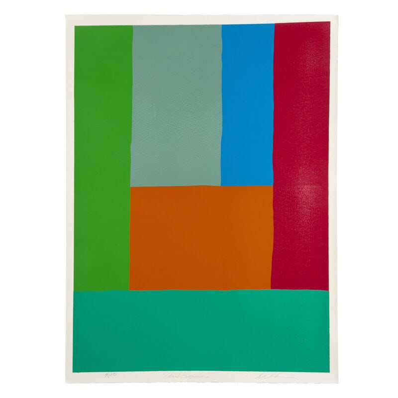 Dan Christensen (American, 1942–2007) Chord Progression I and II (a pair of works) - 2