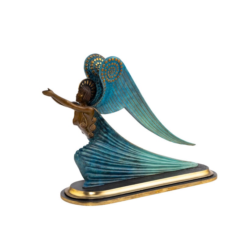 Erté (Romain de Tirtoff) (Russian/French, 1892-1990) Angel, 1984 (1 of 2)