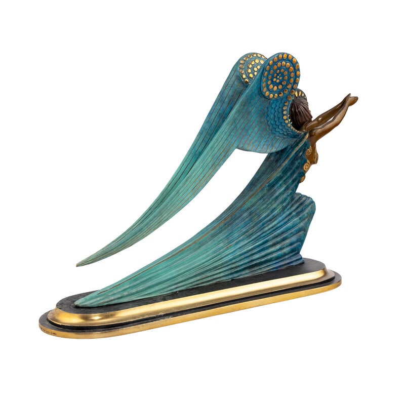 Erté (Romain de Tirtoff) (Russian/French, 1892-1990) Angel, 1984 - 2