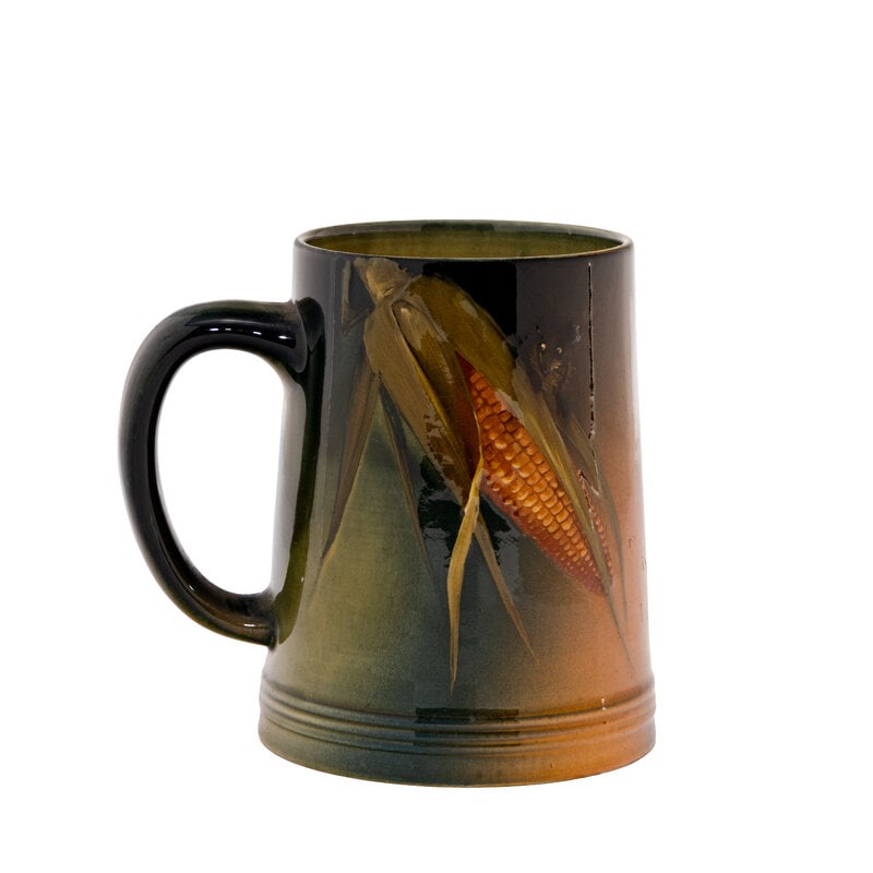 A Rookwood Standard Glaze Mug by Kataro Shirayamadani: A Rookwood Standard Glaze Mug by Kataro Shirayamadani with artist cipher on underside. Height 4 3/4 inches. Property from a Private Collection, Cincinnati, OH This lot is located in Chicago. 