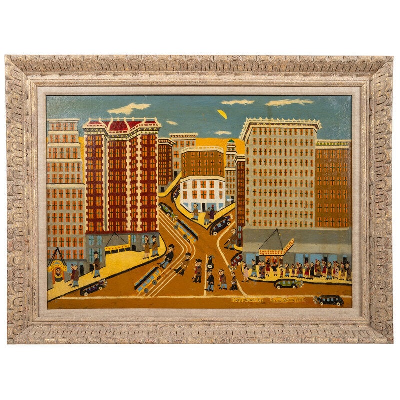 Israel Litwak (Russian/American, 1867-1960) Times Square, 1942 (1 of 4)