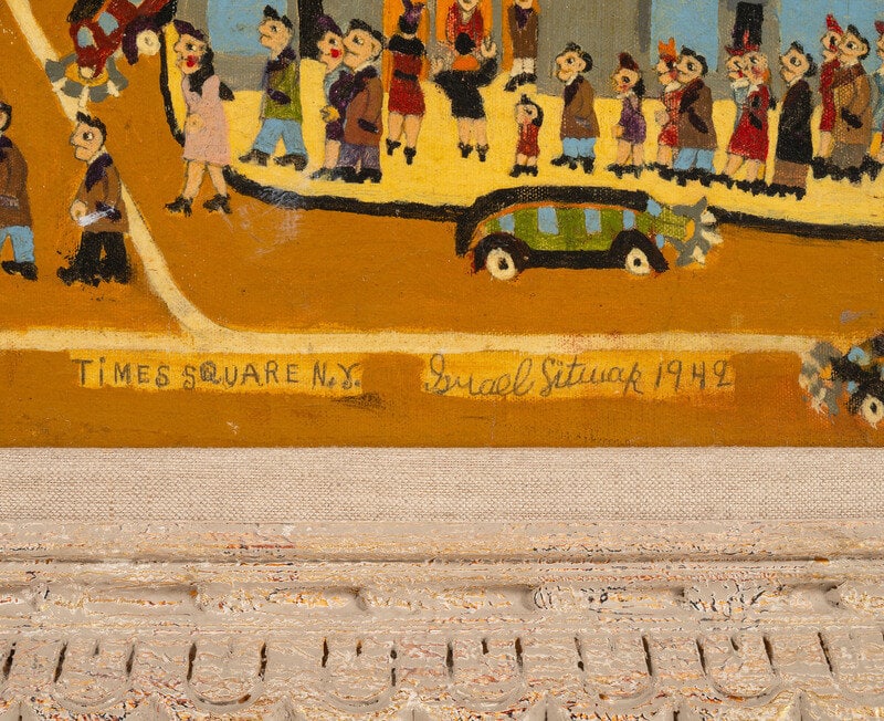 Israel Litwak (Russian/American, 1867-1960) Times Square, 1942 - 3