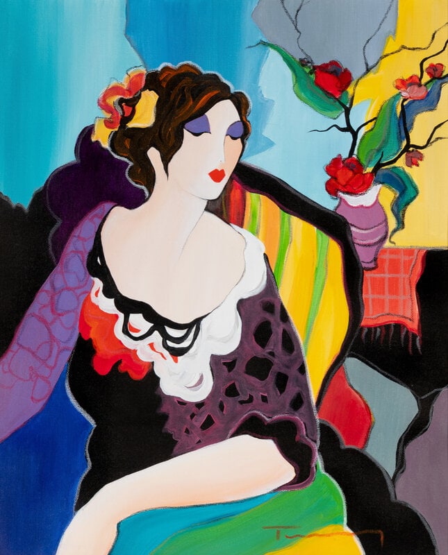 Itzchak Tarkay (Israeli, 1935–2012) Untitled - 2