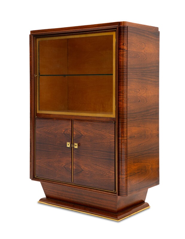 A French Art Deco Gilt Bronze Mounted Rosewood Cabinet - 2