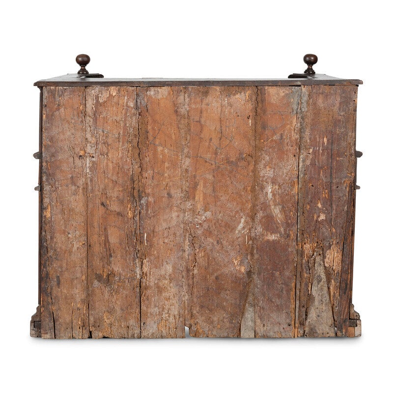 An Italian Baroque Style Walnut Desk - 5